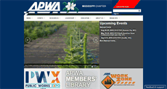 Desktop Screenshot of mississippi.apwa.net