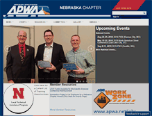 Tablet Screenshot of nebraska.apwa.net